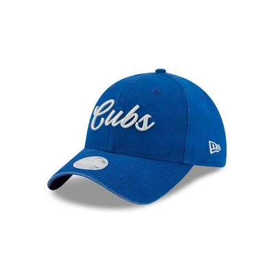 Chicago Cubs Gorra | New Era MLB Team Script 9twenty Adjustable Cap Mexico - Azules